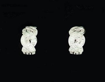 Boucles d'oreilles croisés