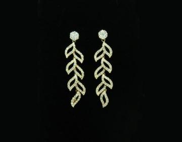 Boucles d'oreilles feuilles d'automne