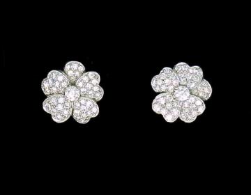 Boucles d'oreilles fleurs