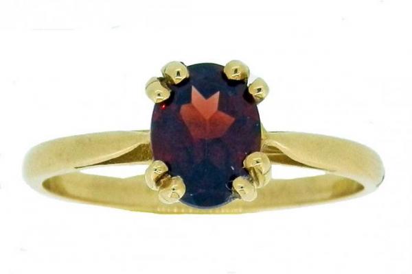 Bague grenat