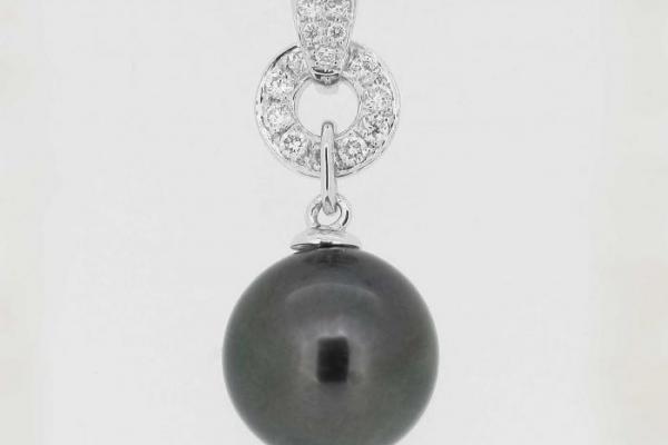 pendentif perle de tahiti ronde