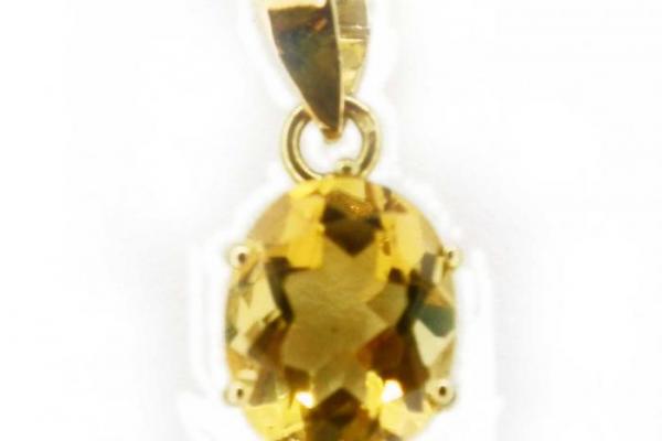 pendentif citrine