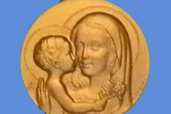 MEDAILLE VIERGE A L'ENFANT