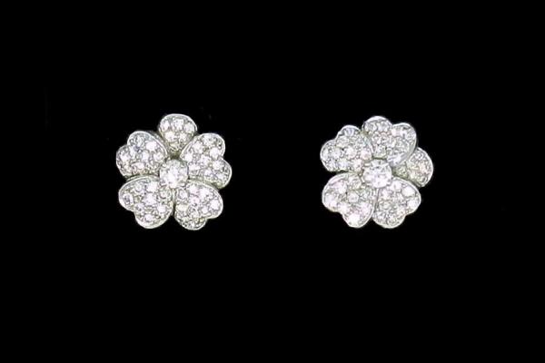 Boucles d'oreilles fleurs