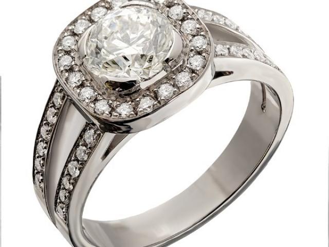 Bague solitaire diamant Or-Gemmes