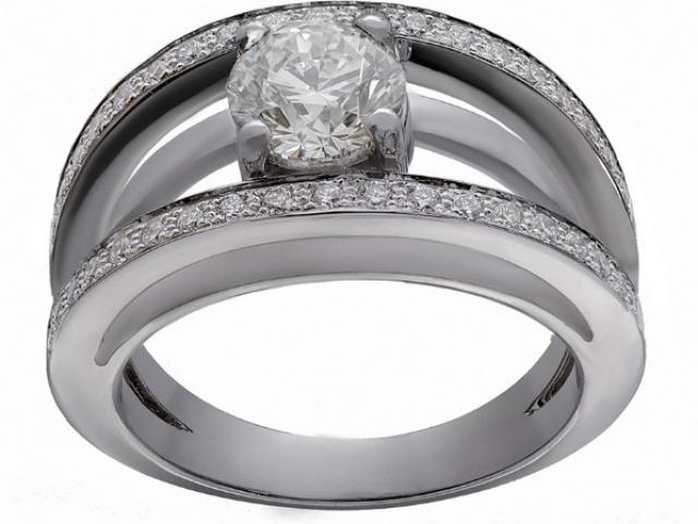 Bague solitaire diamant Or-Gemmes