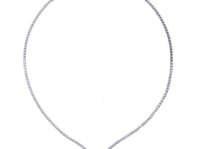 Collier serti de diamants