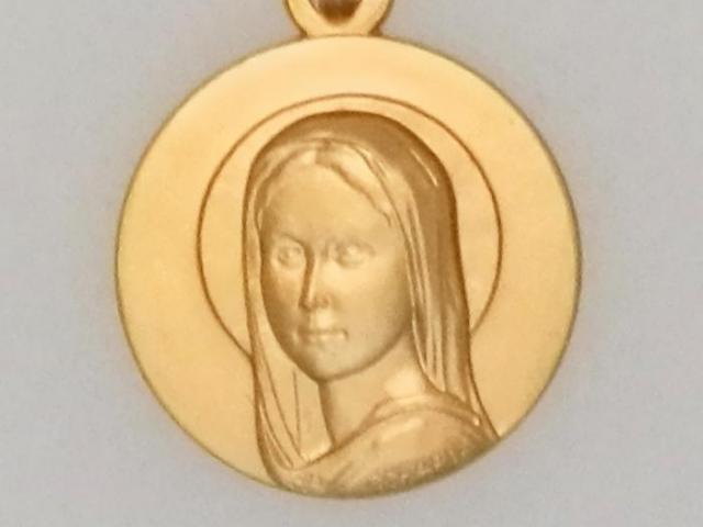 MEDAILLE VIERGE PORTRAIT