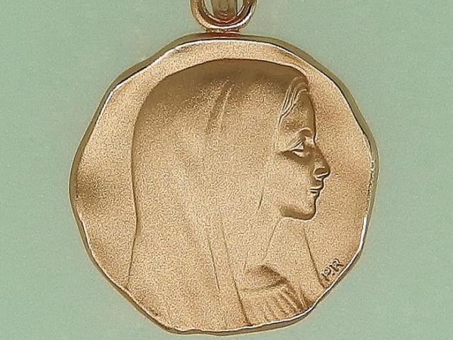 MEDAILLE VIERGE MAT