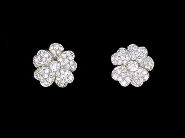 Boucles d'oreilles fleurs